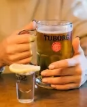 Tuborg 50cl Fıçı + Tekila Shot